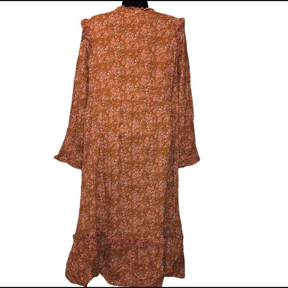 long sleeved midi dress - Picture 3 of 7